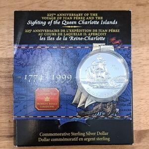 Commemorative Sterling Silver Dollar Coin